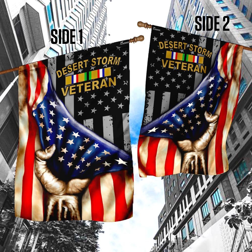 Desert Storm Veteran Flag
