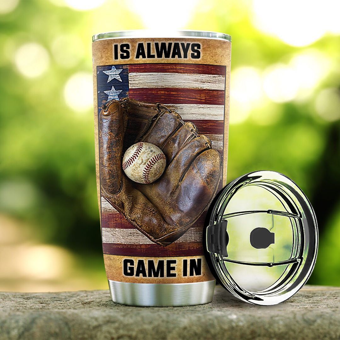 Baseball DNR1311017 Stainless Steel Tumbler - MostSuit