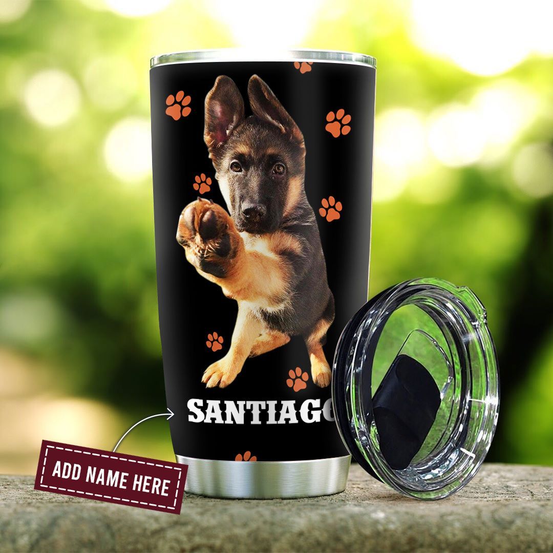 Your German Shepherd Friend Personalized KD2 ZZL2411015 Stainless Steel Tumbler - MostSuit
