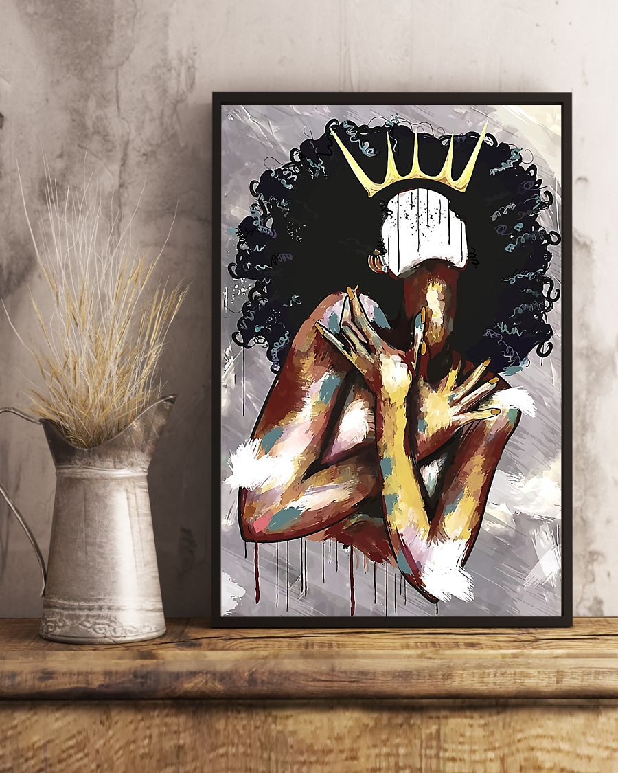 African - Black Art - Black Girl Magic 260803 Vertical Canvas And Poster | Wall Decor