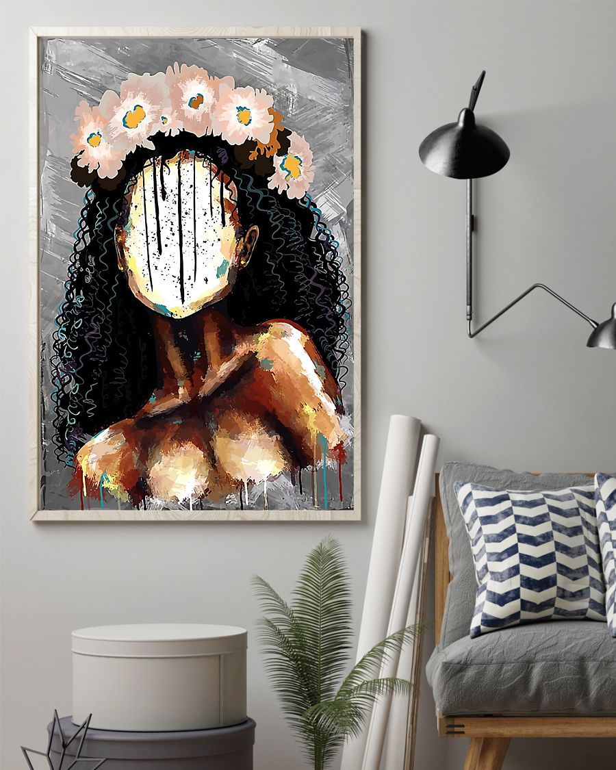 African - Black Art - Black Girl Magic 260801 Vertical Canvas And Poster | Wall Decor
