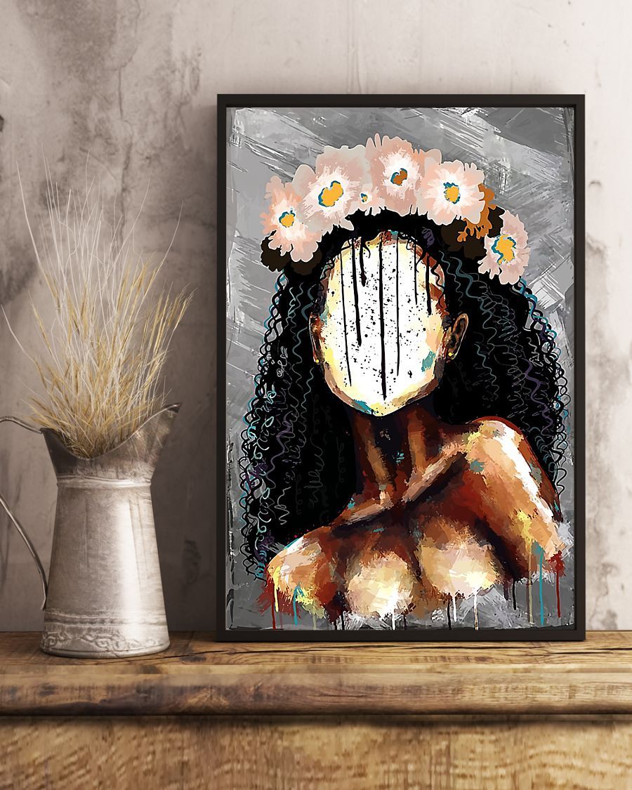 African - Black Art - Black Girl Magic 260801 Vertical Canvas And Poster | Wall Decor