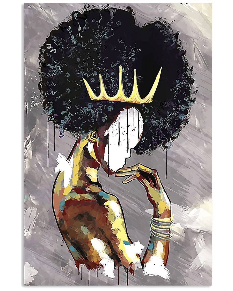 African - Black Art - Black Girl Magic 260802 Vertical Canvas And Poster | Wall Decor