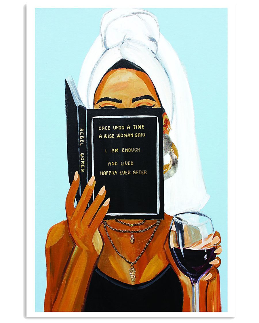 African - Black Art - Black Woman With Inspirational Quote - Black Art Vertical Canvas And Poster | Wall Decor