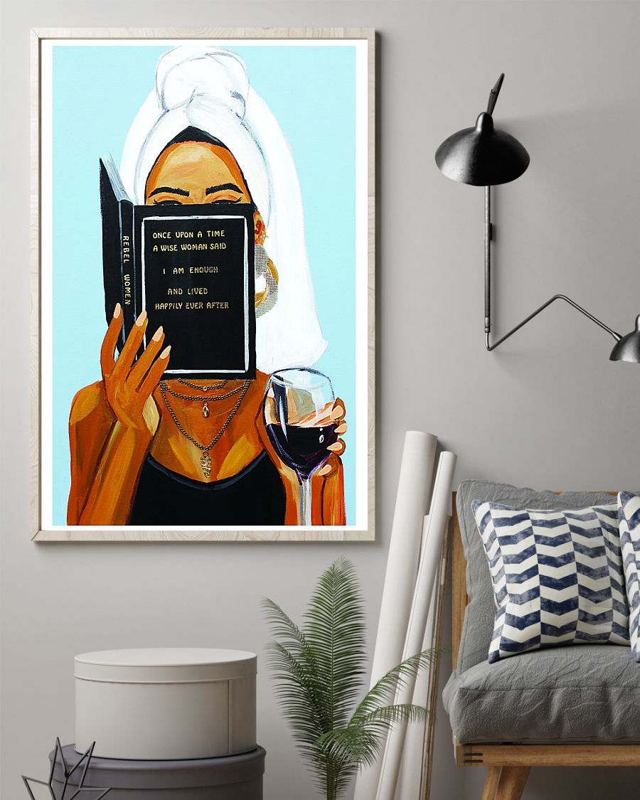 African - Black Art - Black Woman With Inspirational Quote - Black Art Vertical Canvas And Poster | Wall Decor