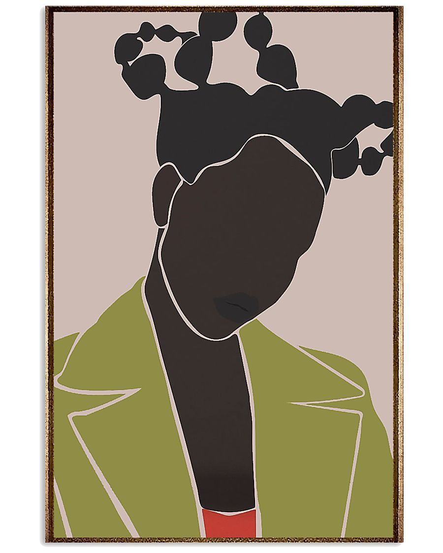 African - Black Art - Black Woman 021106 Vertical Canvas And Poster | Wall Decor