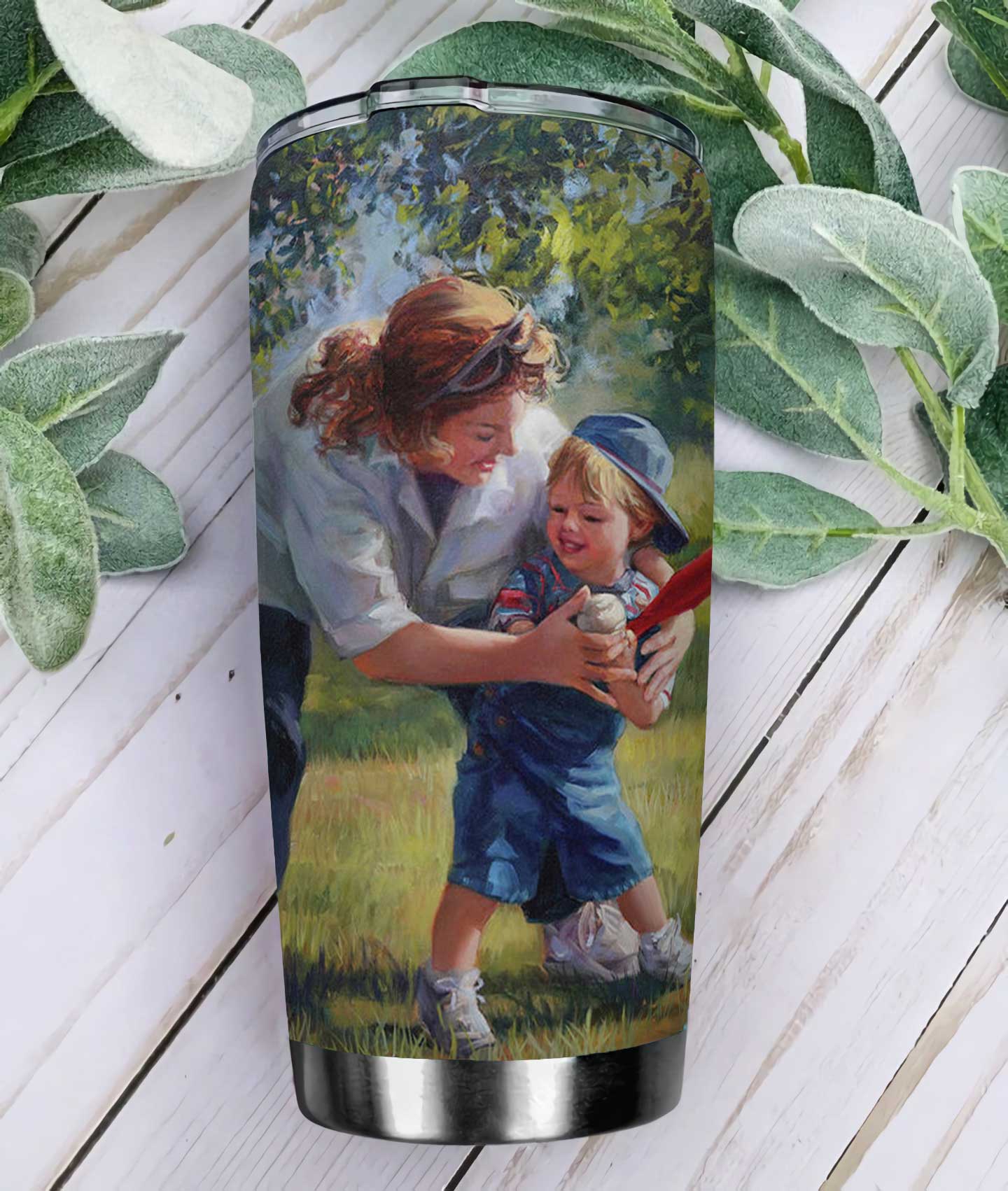 Baseball Mom ACAA2604007Z Stainless Steel Tumbler - MostSuit