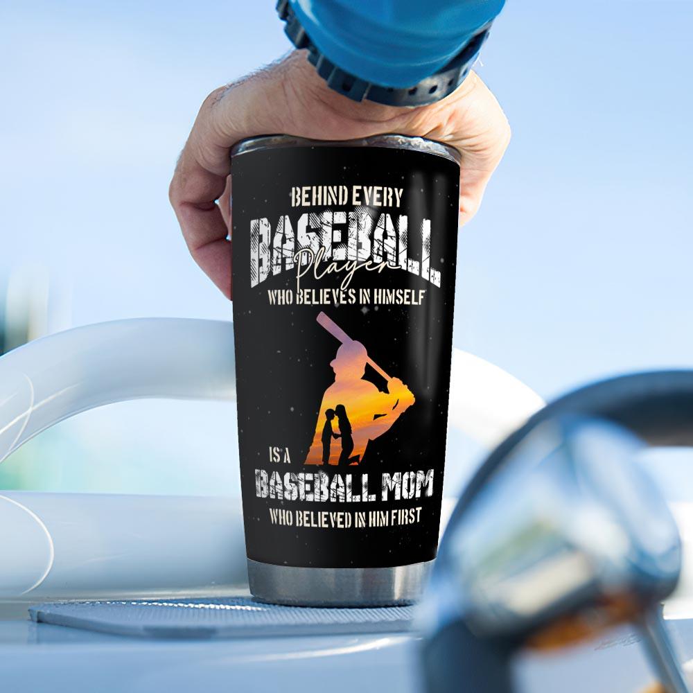 Baseball Mom KC4 Personalized THAZ2704005Z Stainless Steel Tumbler - MostSuit