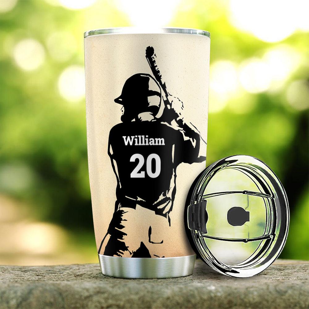 Personalized Baseball Life Lesson DNMZ1505001Z Stainless Steel Tumbler - MostSuit