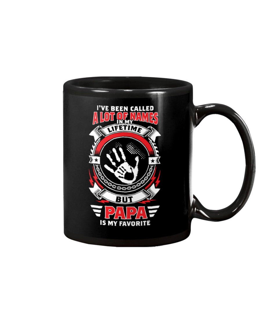 PaPa Is My Favorite Name | Black Father Mug | Father's Day Gift