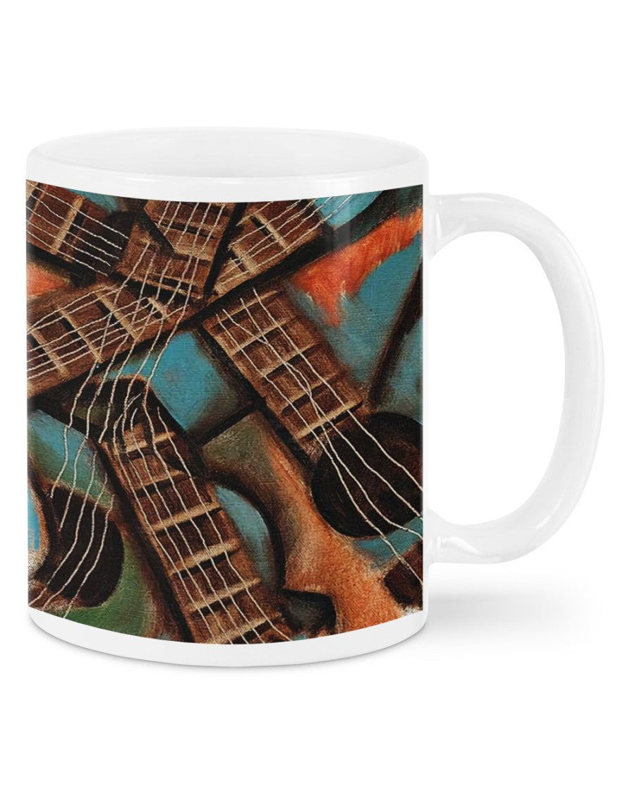 Guitar Coffee Mug | Guitar String | Drinkware Gift for Guitarist