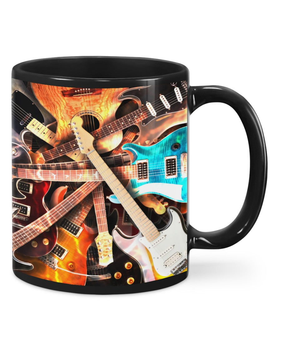 Guitar Coffee Mug | Guitar | Drinkware Gift for Guitarist