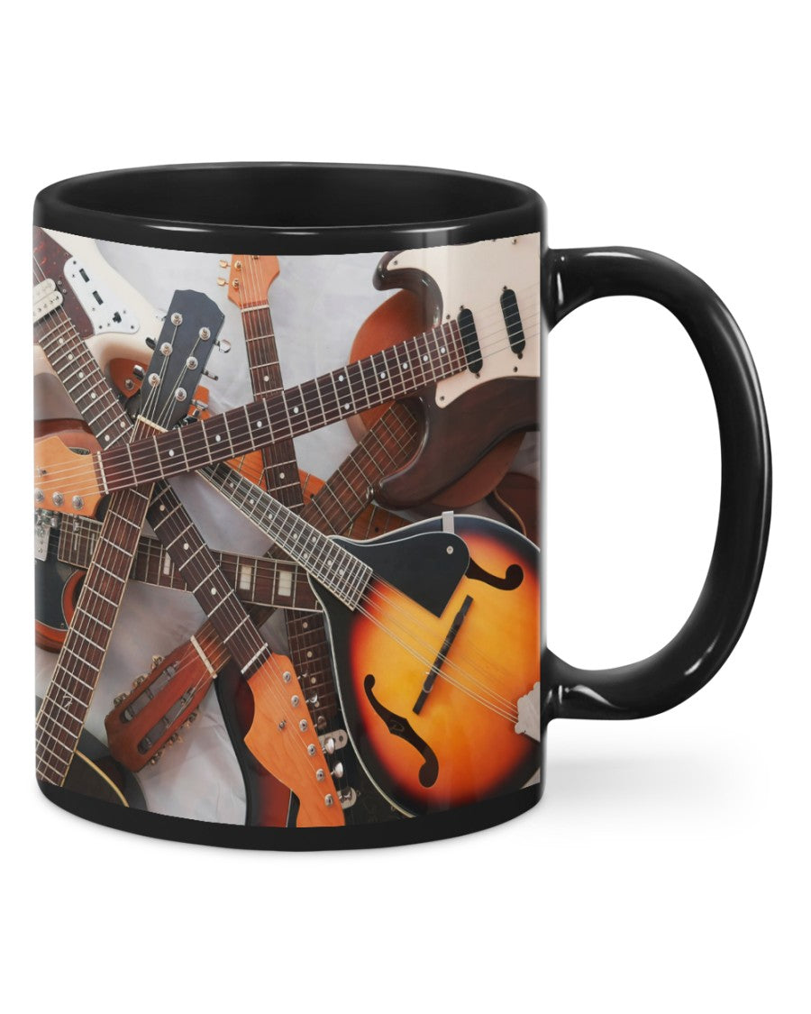 Guitar Coffee Mug | Guitar | Drinkware Gift for Guitarist