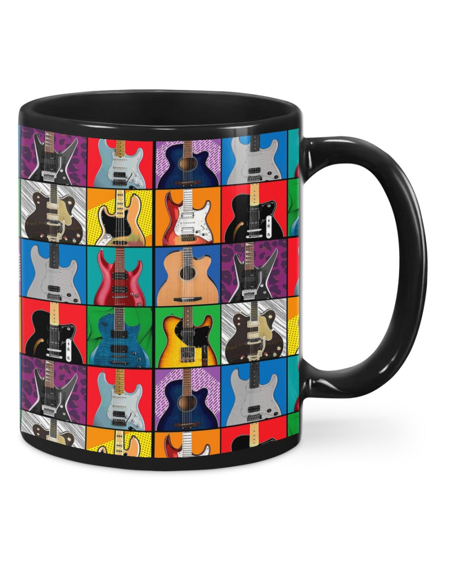 Guitar Coffee Mug | Guitar | Drinkware Gift for Guitarist