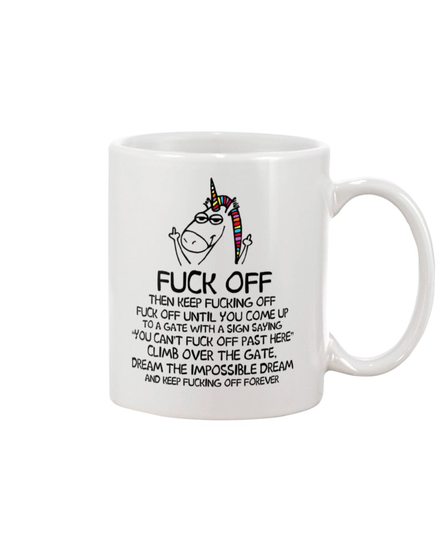 Funny Coffee Mug | Unicorn Motivational Quote | Funny Badass Quotes Drinkware Gift