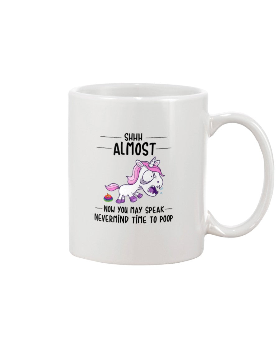 Funny Coffee Mug | Time To Poop | Funny Badass Quotes Drinkware Gift