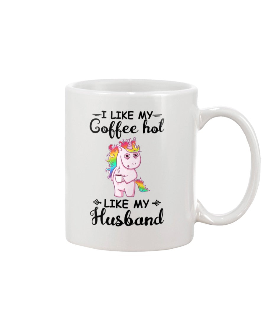Funny Coffee Mug | Coffee Hot Unicorn | Funny Badass Quotes Drinkware Gift