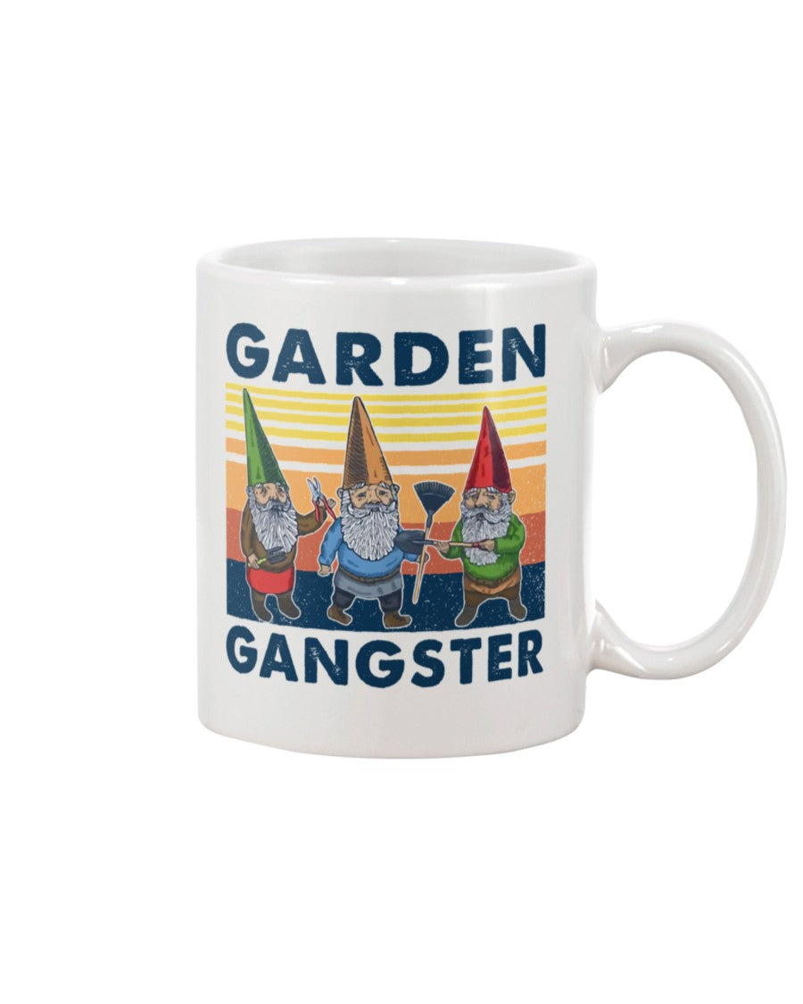 Gardening Coffee Mug | Garden Gangster | Drinkware Gift for Gardener, Plants Lover