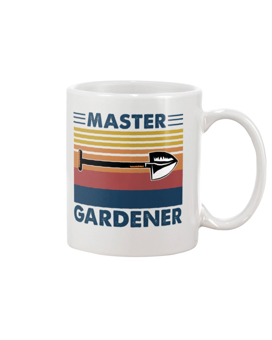 Gardening Coffee Mug | Master Gardener | Drinkware Gift for Gardener, Plants Lover