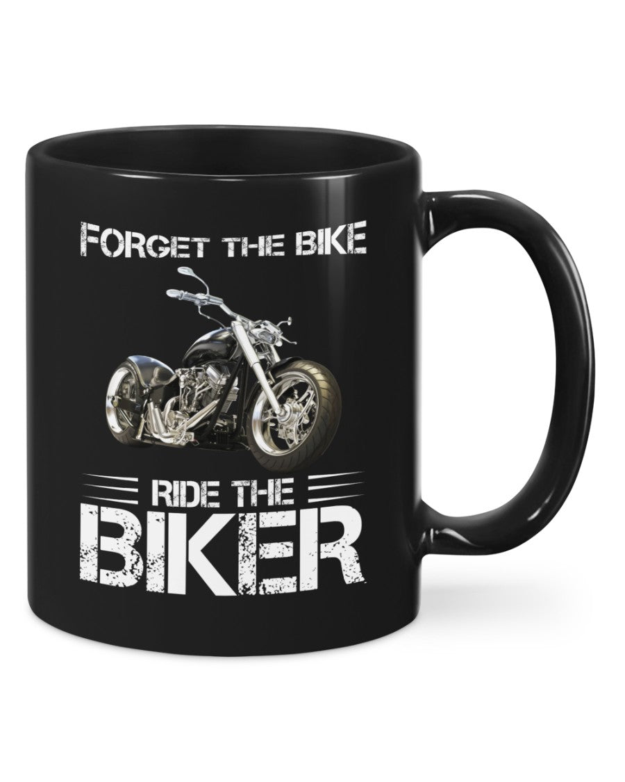 Motorcycle Coffee Mug | Ride The Biker | Drinkware Gift for Men Women Biker, Motorcyclist