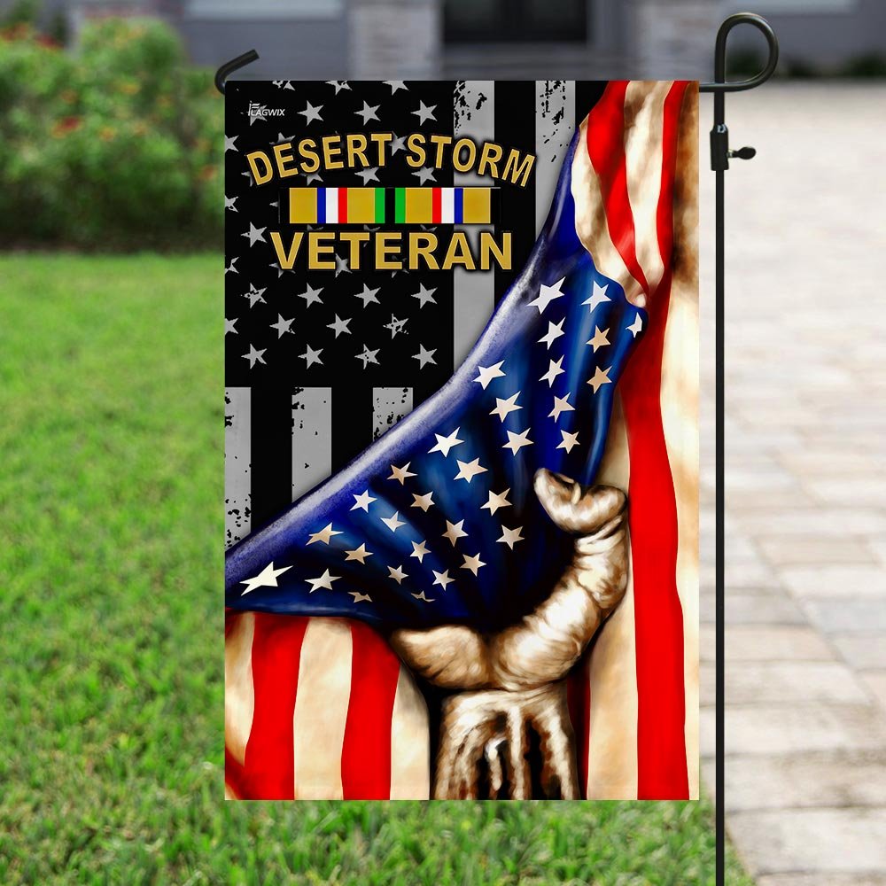 Desert Storm Veteran Flag