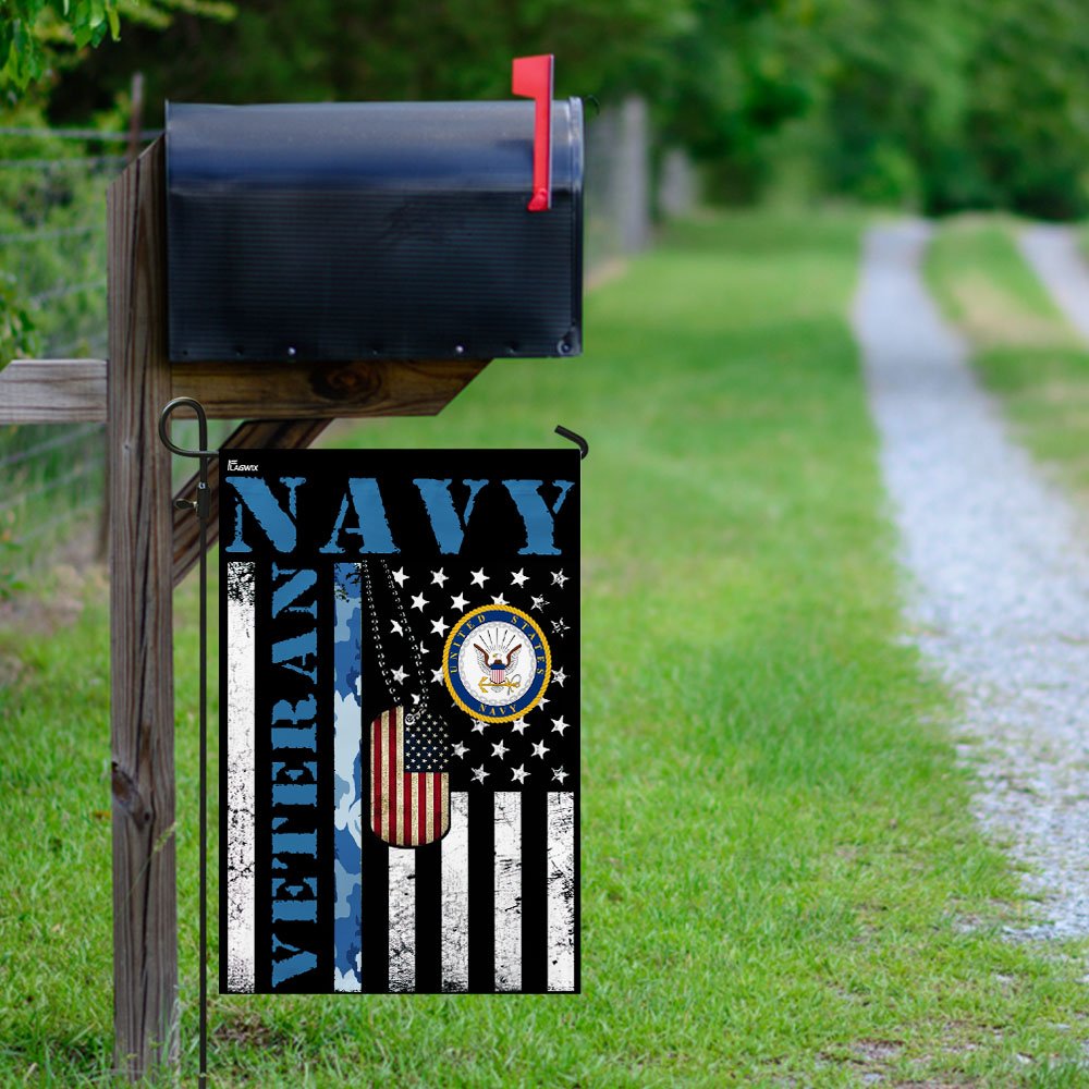 Navy Veteran Flag