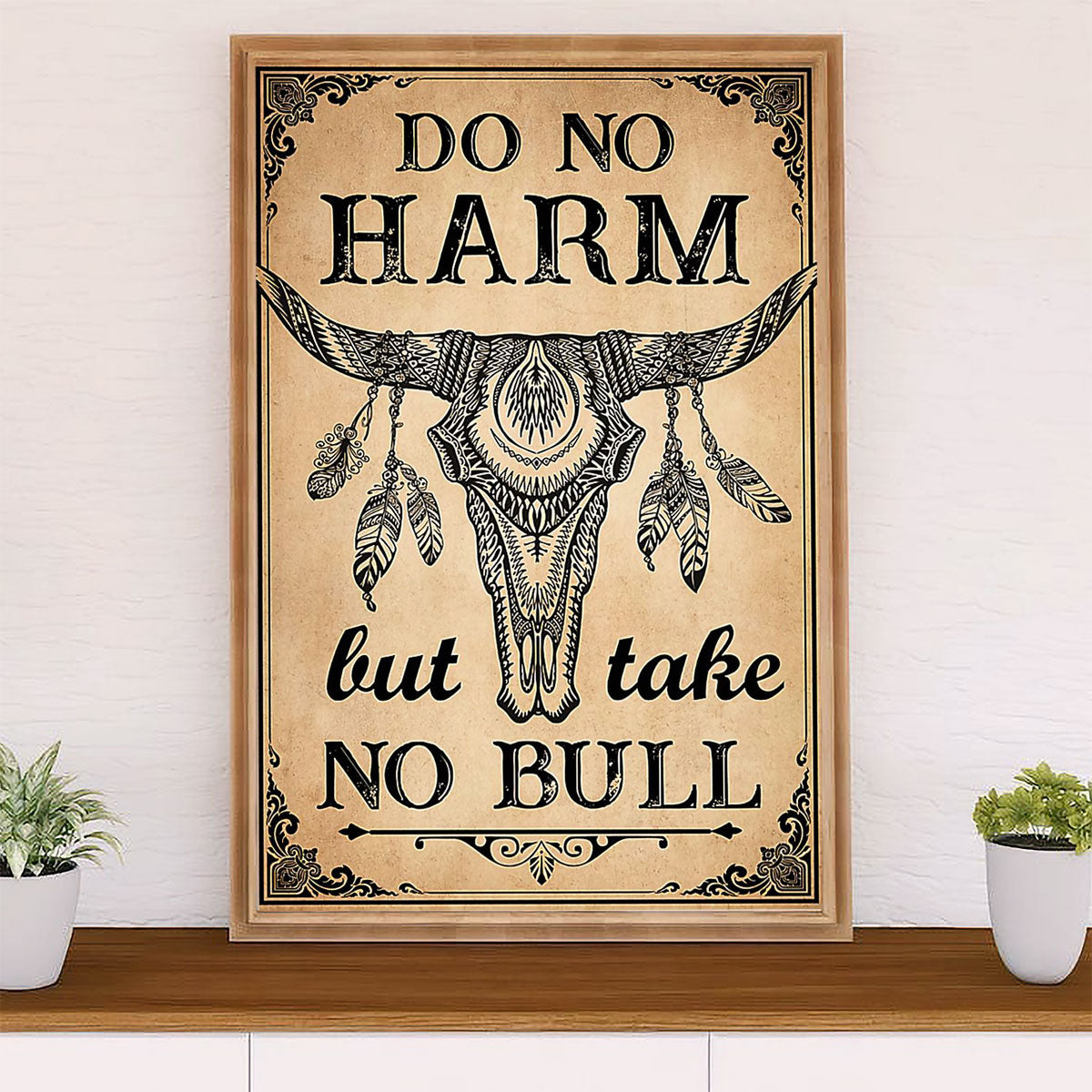 Farming Poster Prints | Do No Harm | Wall Art Gift for Farmer