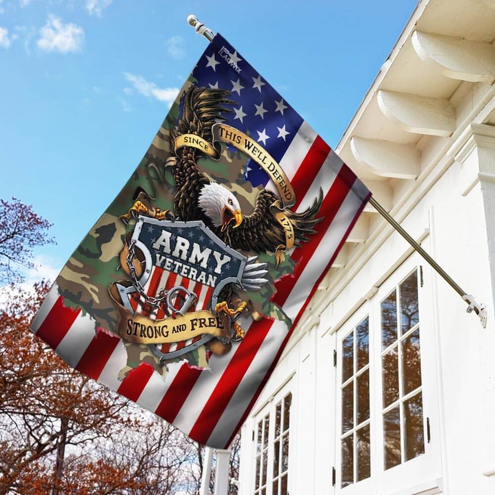 United States Army Veteran. Since 1775 This We’ll Defend Flag