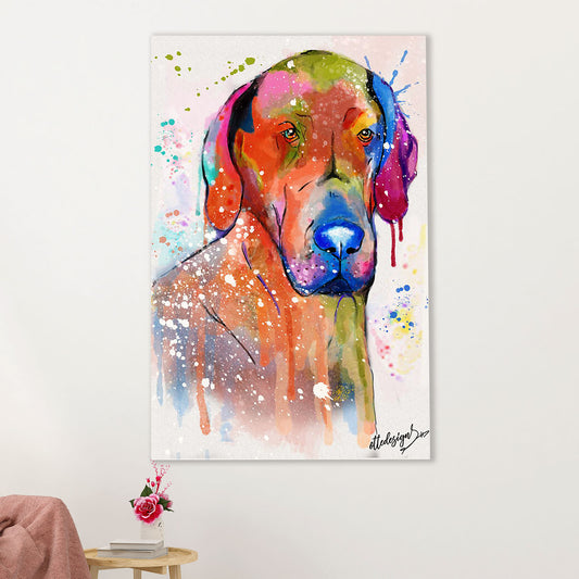 Great Dane Canvas Prints | Watercolor Dog Painting | Wall Art Gift for Great Dane Puppies Lover