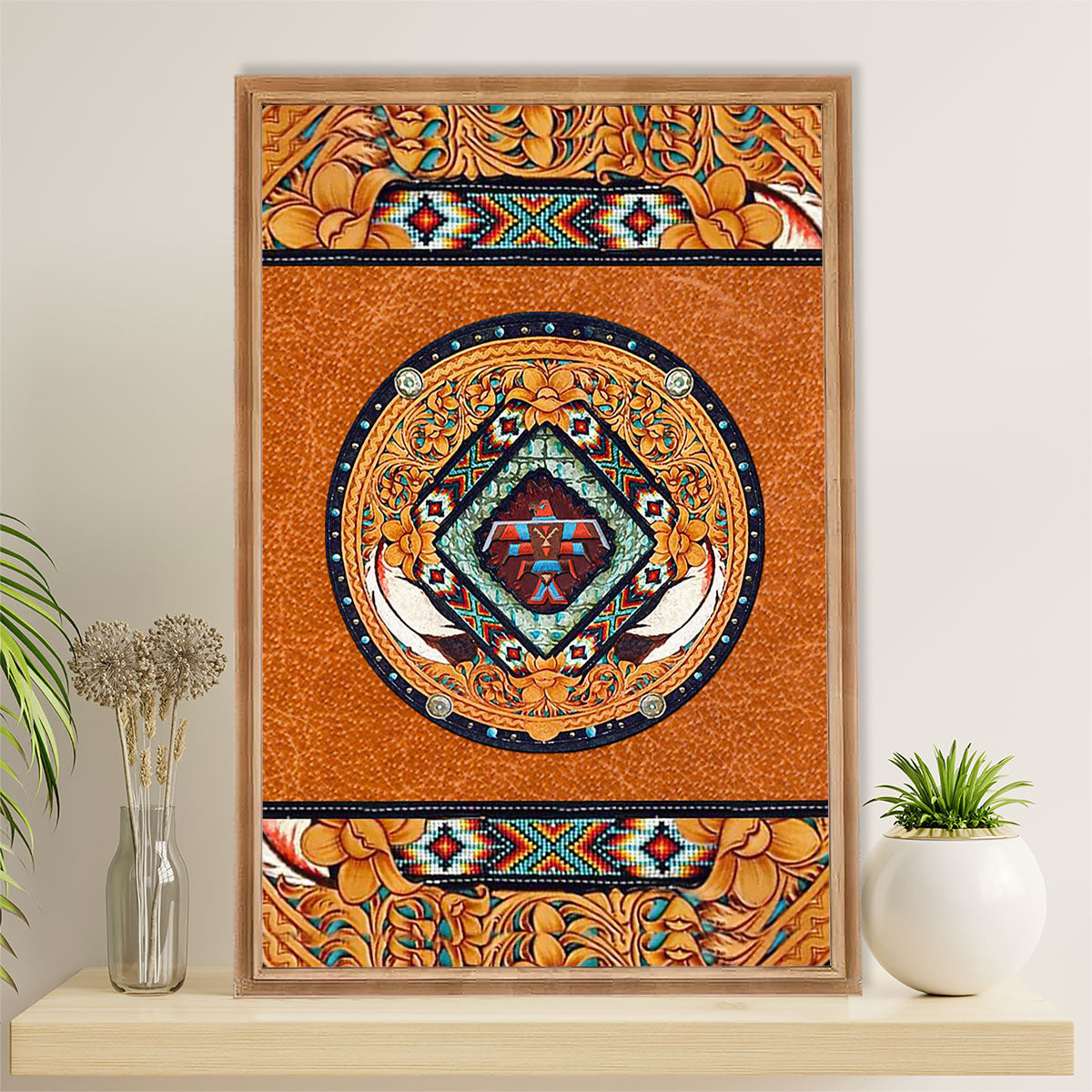 Native American Tribe Canvas Prints | Native People | Wall Art Gift for American Indians