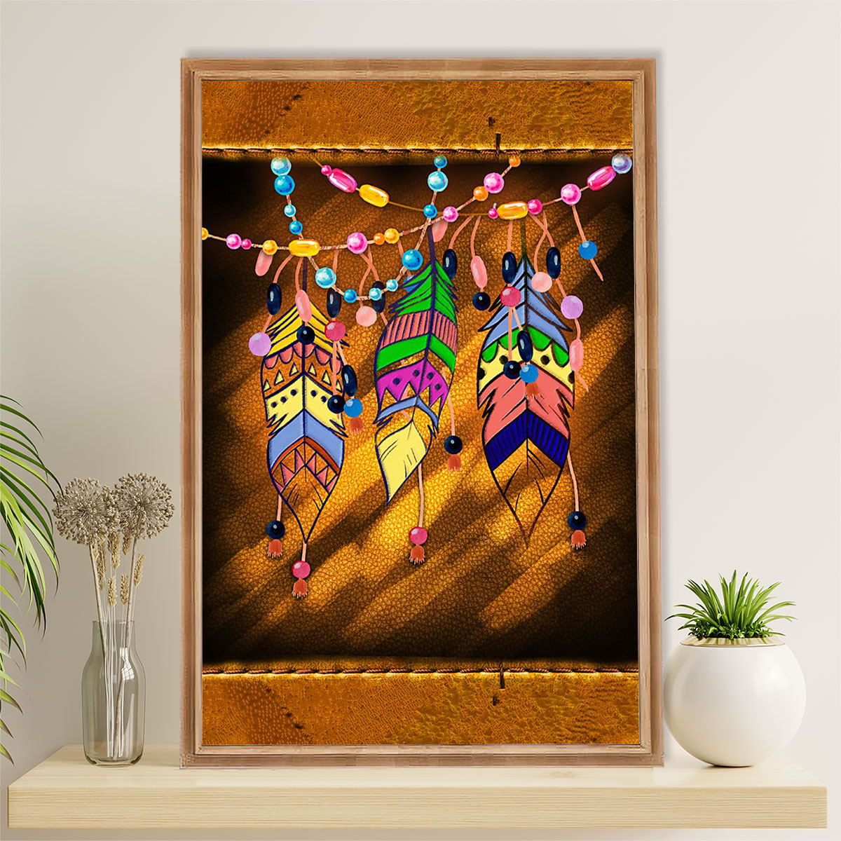 Native American Tribe Canvas Prints | Native People | Wall Art Gift for American Indians