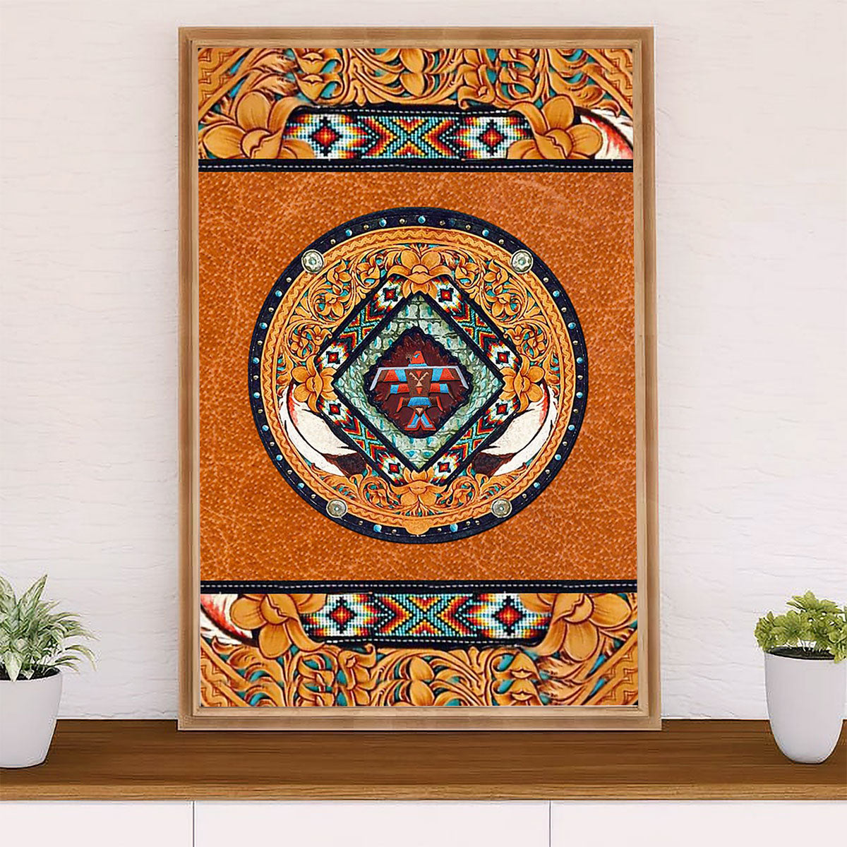 Native American Tribe Canvas Prints | Native People | Wall Art Gift for American Indians