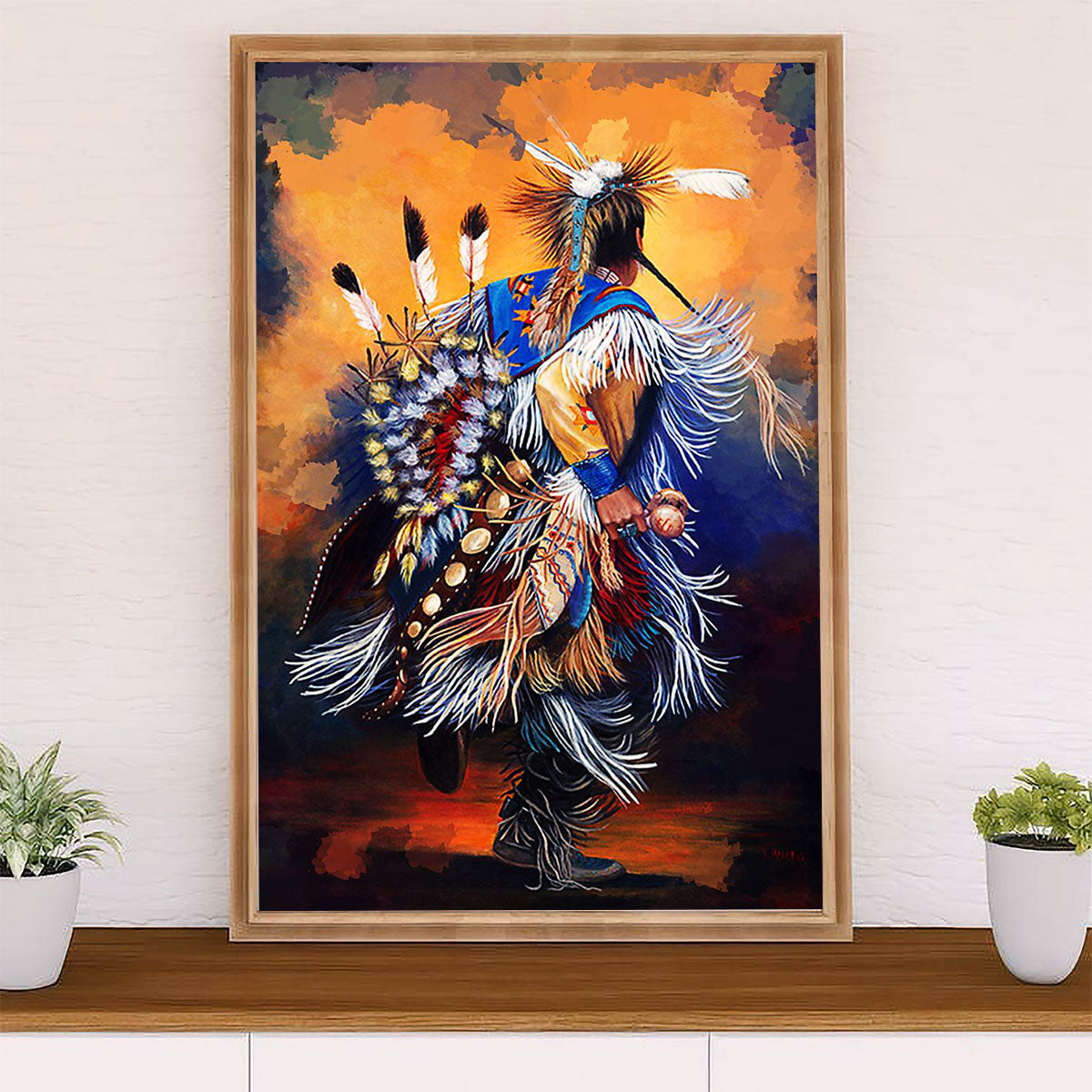 Native American Tribe Canvas Prints | Native People | Wall Art Gift for American Indians