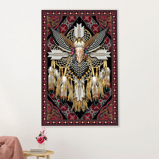 Native American Tribe Canvas Prints | Native People | Wall Art Gift for American Indians