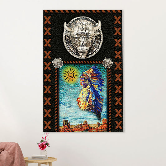 Native American Tribe Canvas Prints | Native People | Wall Art Gift for American Indians