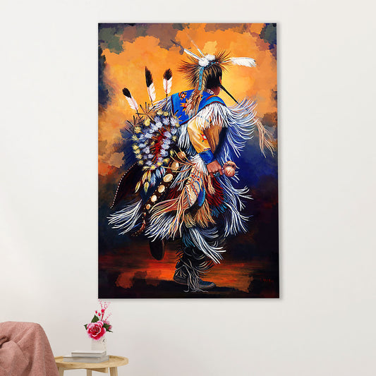 Native American Tribe Canvas Prints | Native People | Wall Art Gift for American Indians