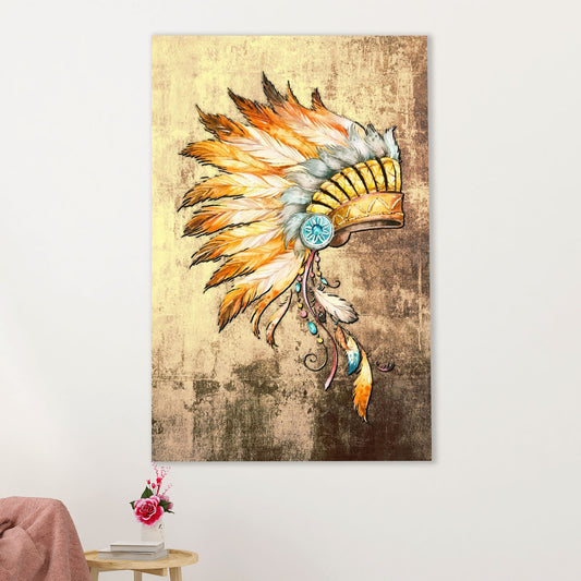 Native American Tribe Canvas Prints | Native People | Wall Art Gift for American Indians