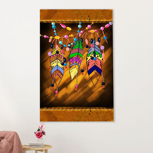 Native American Tribe Canvas Prints | Native People | Wall Art Gift for American Indians