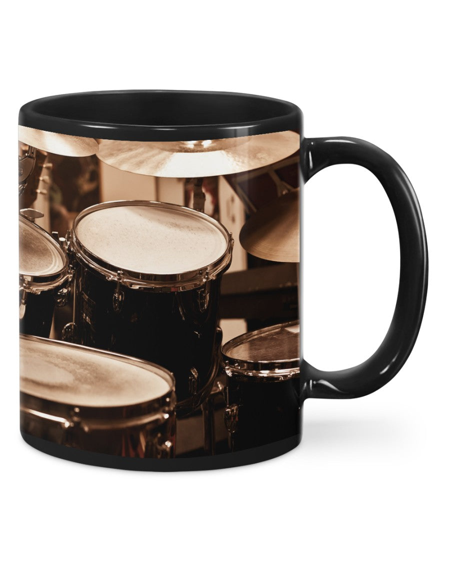 Drumming Coffee Mug | Drums | Drinkware Gift for Drummer