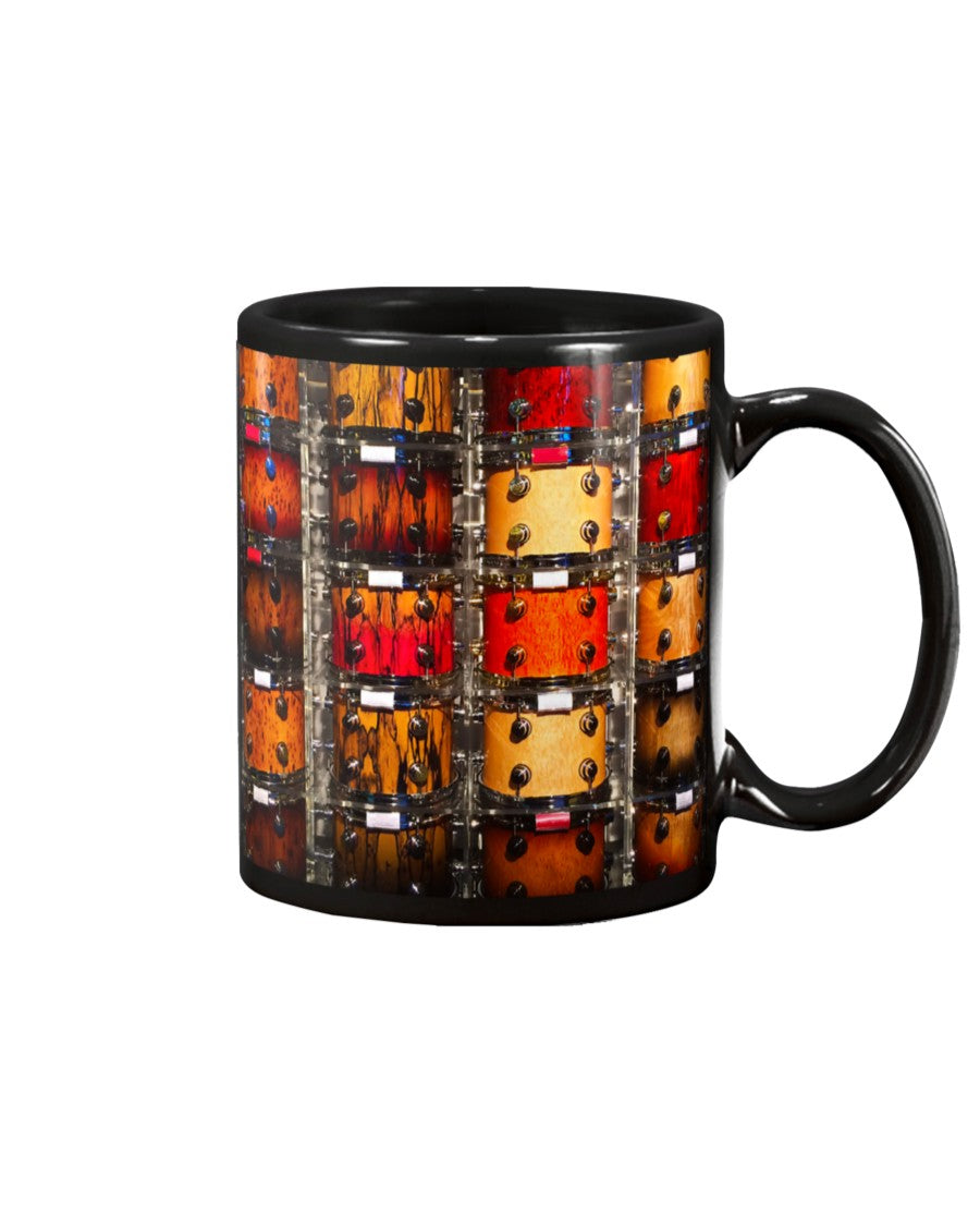Drumming Coffee Mug | Drums | Drinkware Gift for Drummer