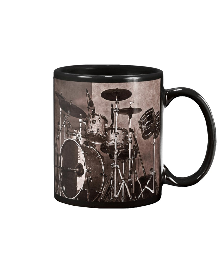 Drumming Coffee Mug | Drums | Drinkware Gift for Drummer