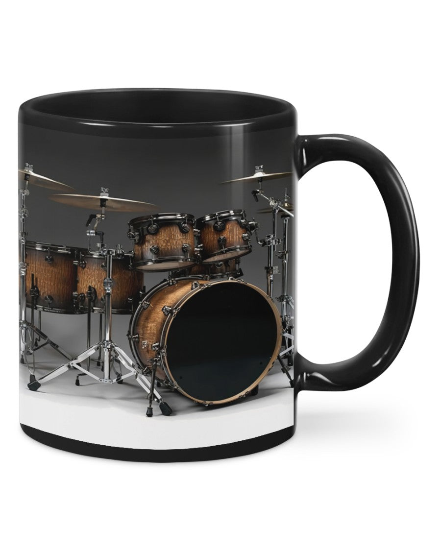 Drumming Coffee Mug | Drums | Drinkware Gift for Drummer
