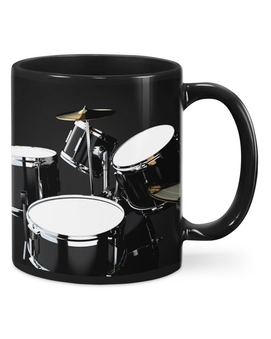 Drumming Coffee Mug | Drums | Drinkware Gift for Drummer
