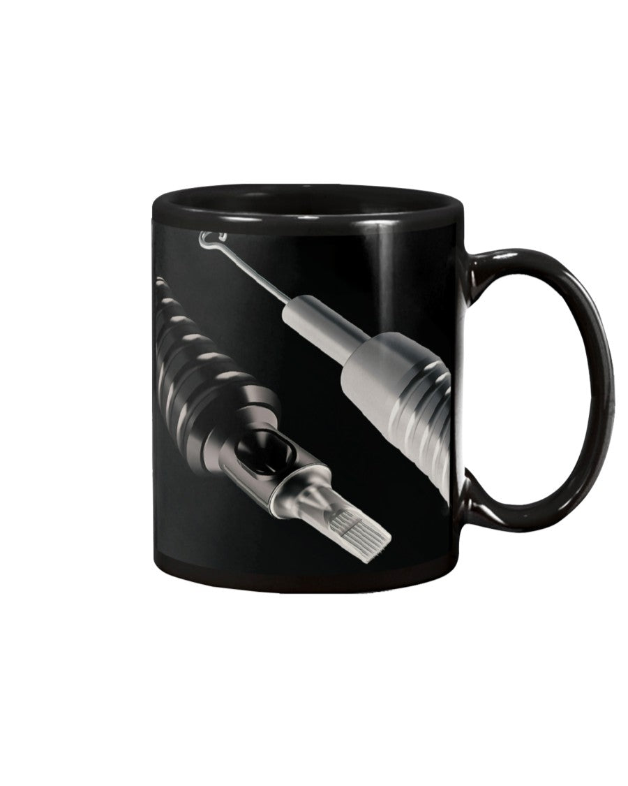 Tattoo Coffee Mug | Tattoo Machine | Drinkware Gift for Tattoo Artist, Tattoo Lover