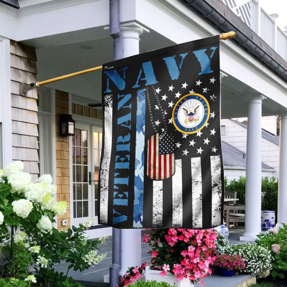 Navy Veteran Flag