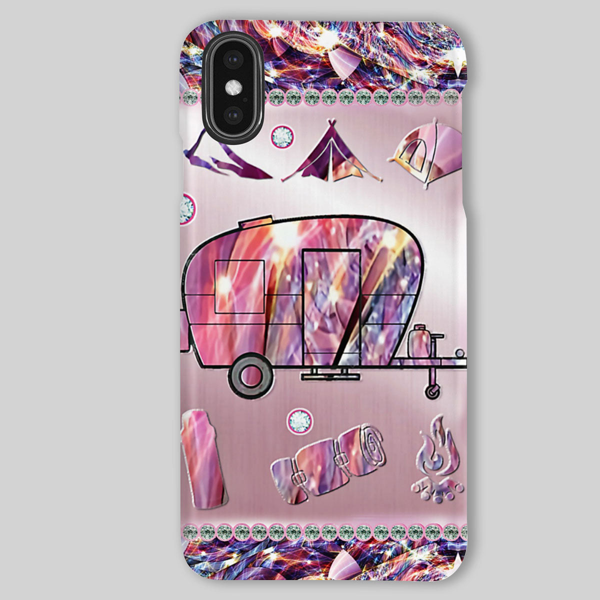 Camping Phone Cases | Motorhome Campround | iPhone/Samsung Case - Gift for Campers
