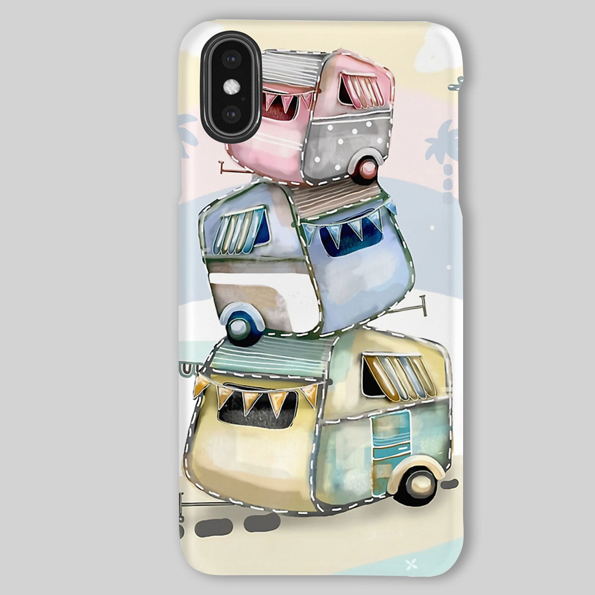 Camping Phone Cases | Cute Motorhome | iPhone/Samsung Case - Gift for Campers