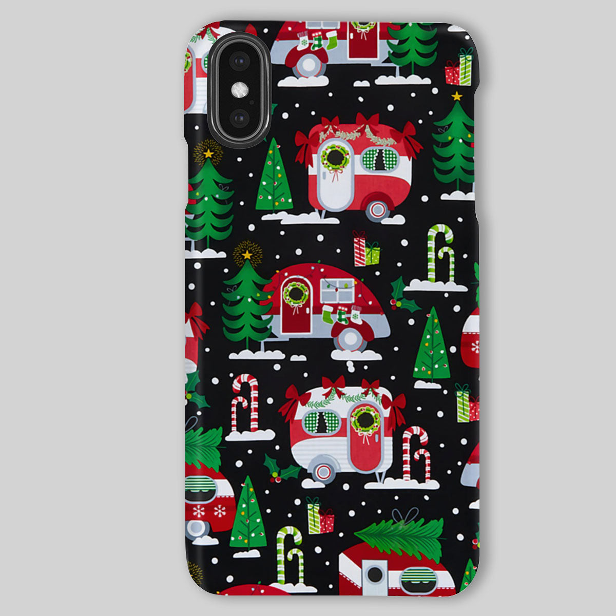 Camping Phone Cases | Christmas Motorhome | iPhone/Samsung Case - Gift for Campers