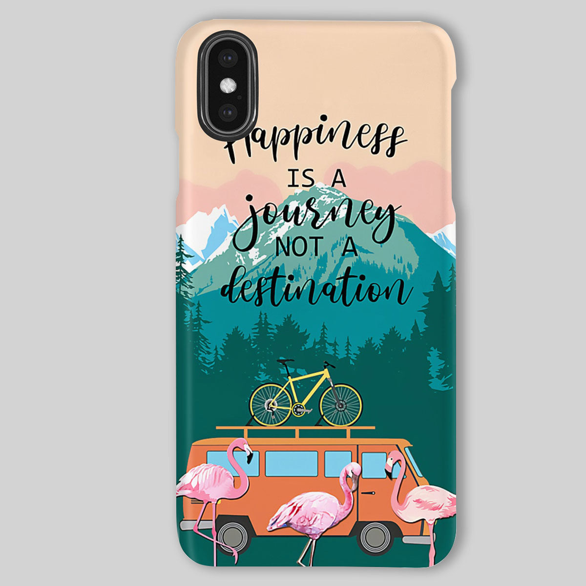 Camping Phone Cases | Happiness | iPhone/Samsung Case - Gift for Campers