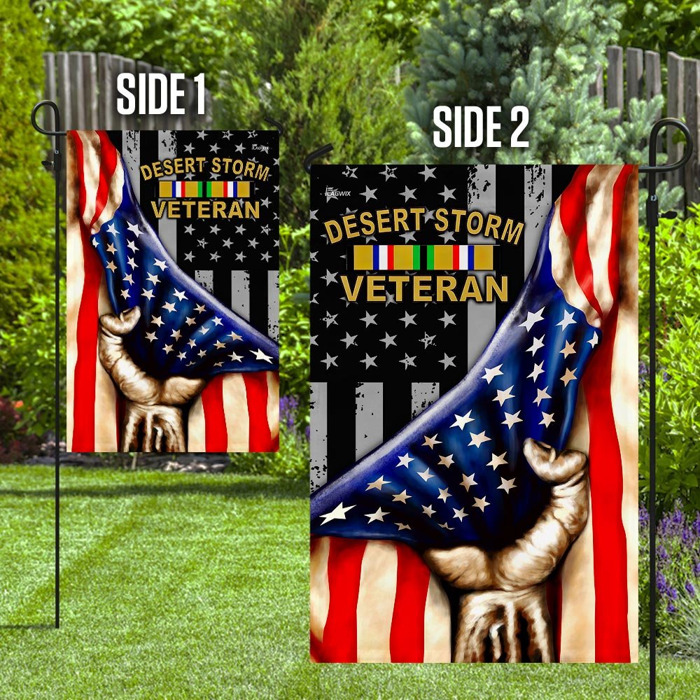 Desert Storm Veteran Flag